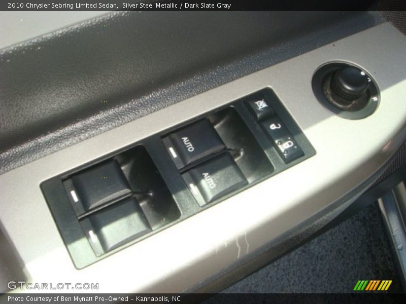 Silver Steel Metallic / Dark Slate Gray 2010 Chrysler Sebring Limited Sedan