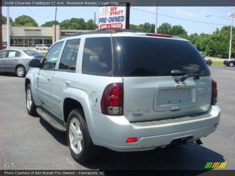 Moondust Metallic / Light Gray 2008 Chevrolet TrailBlazer LT 4x4