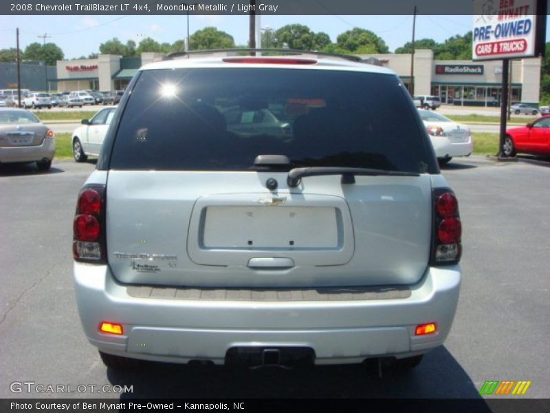 Moondust Metallic / Light Gray 2008 Chevrolet TrailBlazer LT 4x4