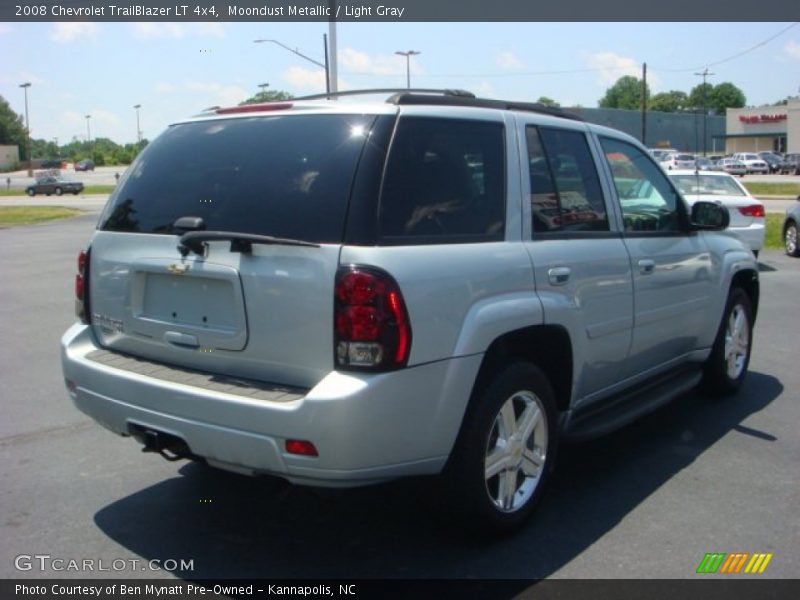 Moondust Metallic / Light Gray 2008 Chevrolet TrailBlazer LT 4x4