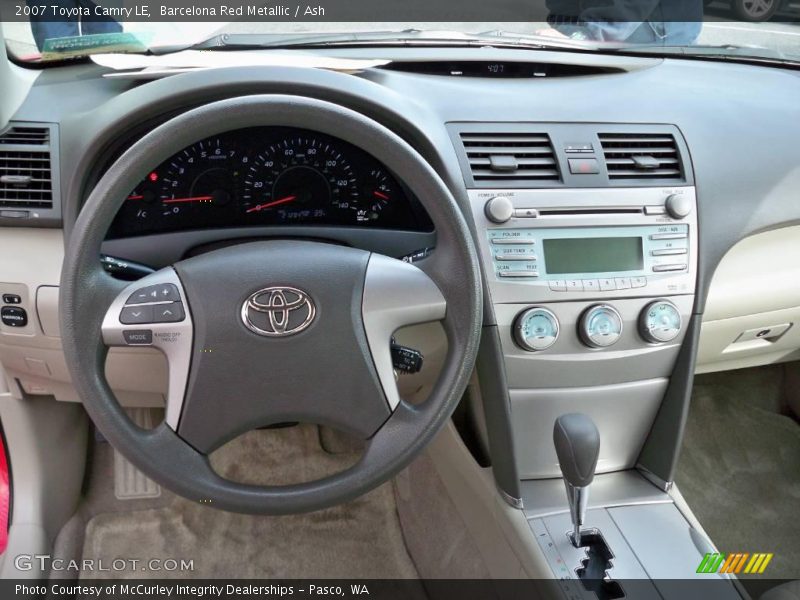 Barcelona Red Metallic / Ash 2007 Toyota Camry LE