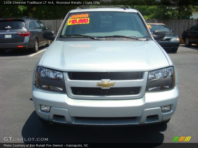 Moondust Metallic / Light Gray 2008 Chevrolet TrailBlazer LT 4x4