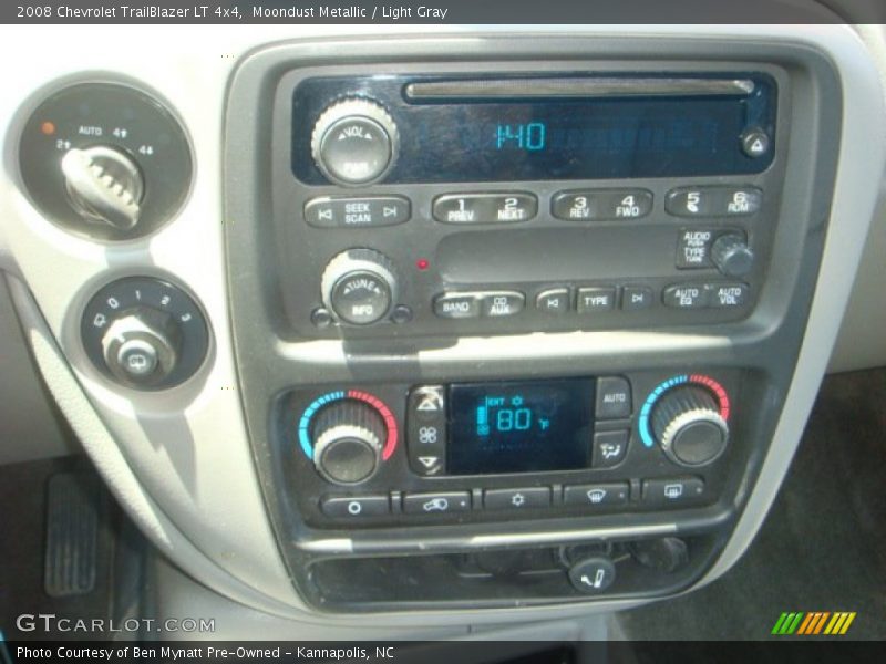Moondust Metallic / Light Gray 2008 Chevrolet TrailBlazer LT 4x4