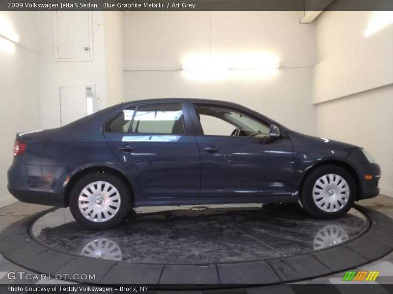 Blue Graphite Metallic / Art Grey 2009 Volkswagen Jetta S Sedan
