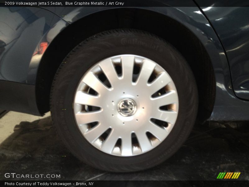 Blue Graphite Metallic / Art Grey 2009 Volkswagen Jetta S Sedan