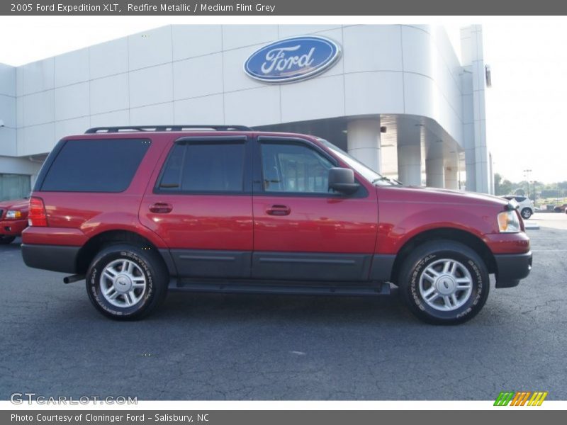 Redfire Metallic / Medium Flint Grey 2005 Ford Expedition XLT