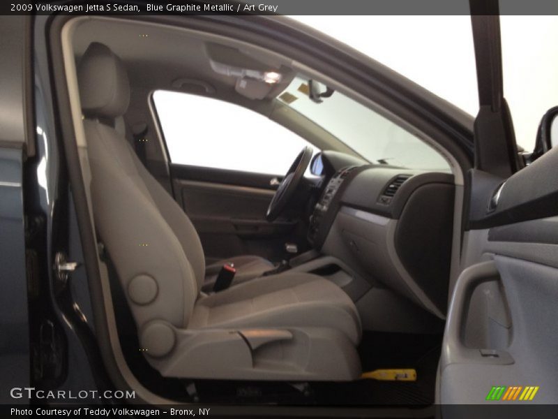 Blue Graphite Metallic / Art Grey 2009 Volkswagen Jetta S Sedan