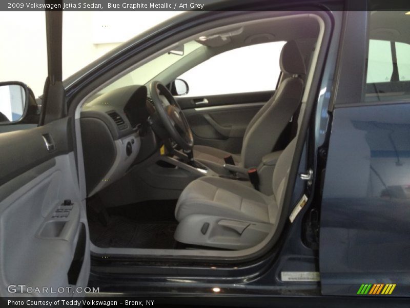 Blue Graphite Metallic / Art Grey 2009 Volkswagen Jetta S Sedan
