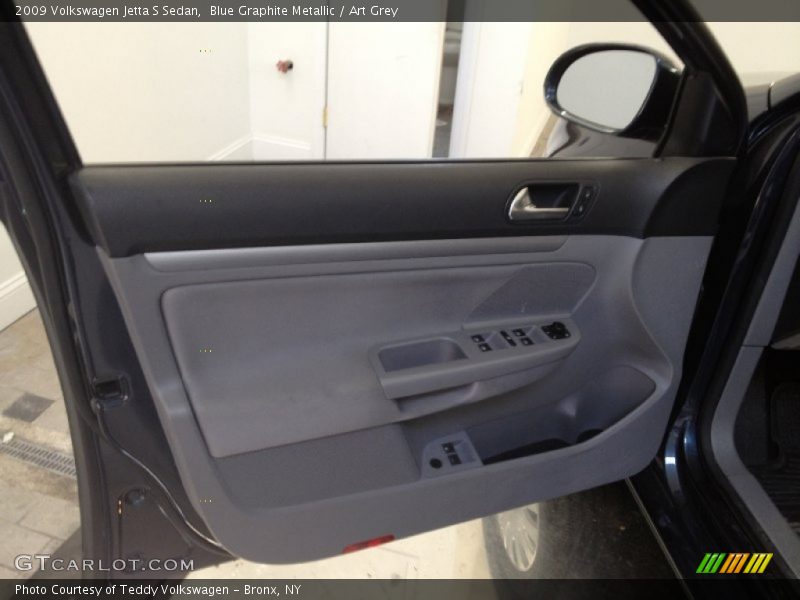 Blue Graphite Metallic / Art Grey 2009 Volkswagen Jetta S Sedan