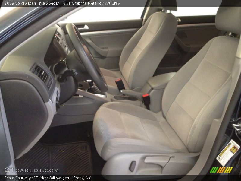 Blue Graphite Metallic / Art Grey 2009 Volkswagen Jetta S Sedan