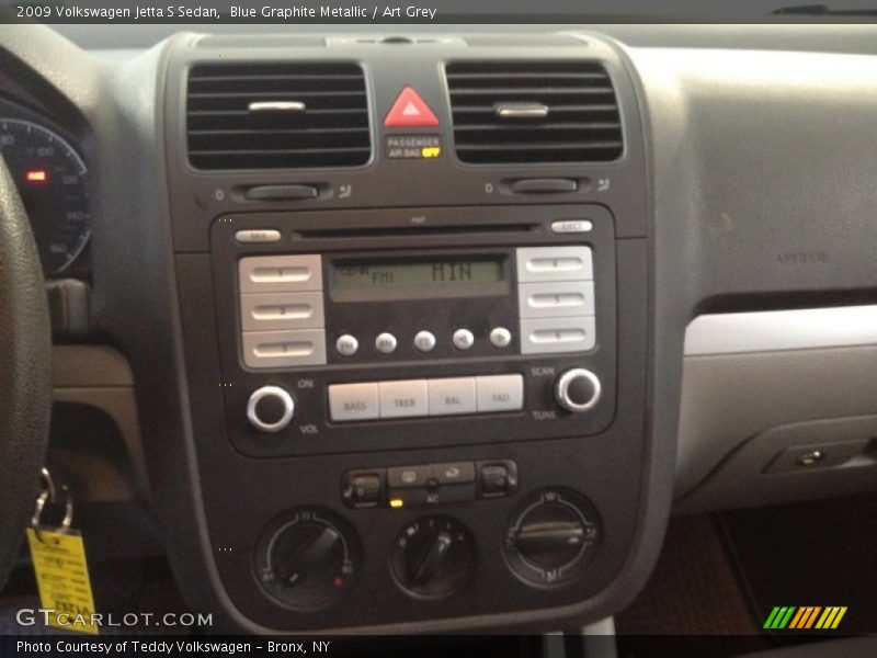 Blue Graphite Metallic / Art Grey 2009 Volkswagen Jetta S Sedan