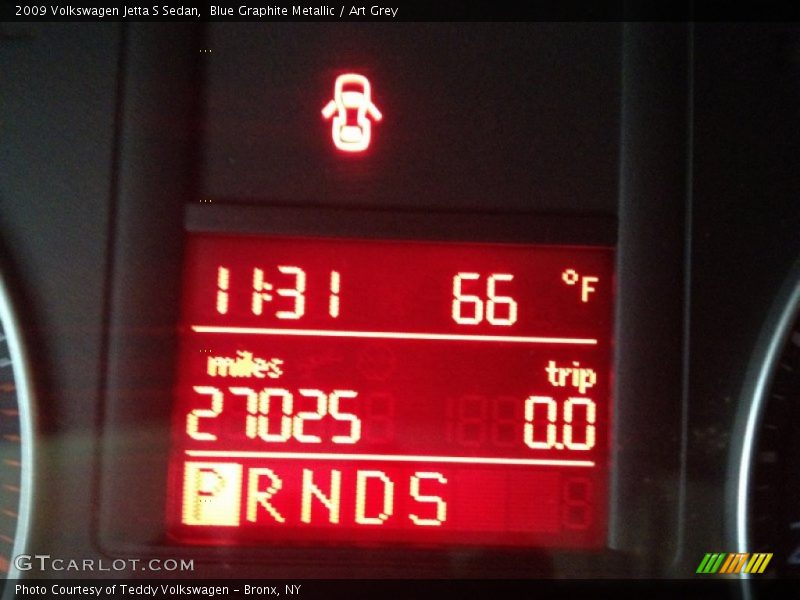 Blue Graphite Metallic / Art Grey 2009 Volkswagen Jetta S Sedan