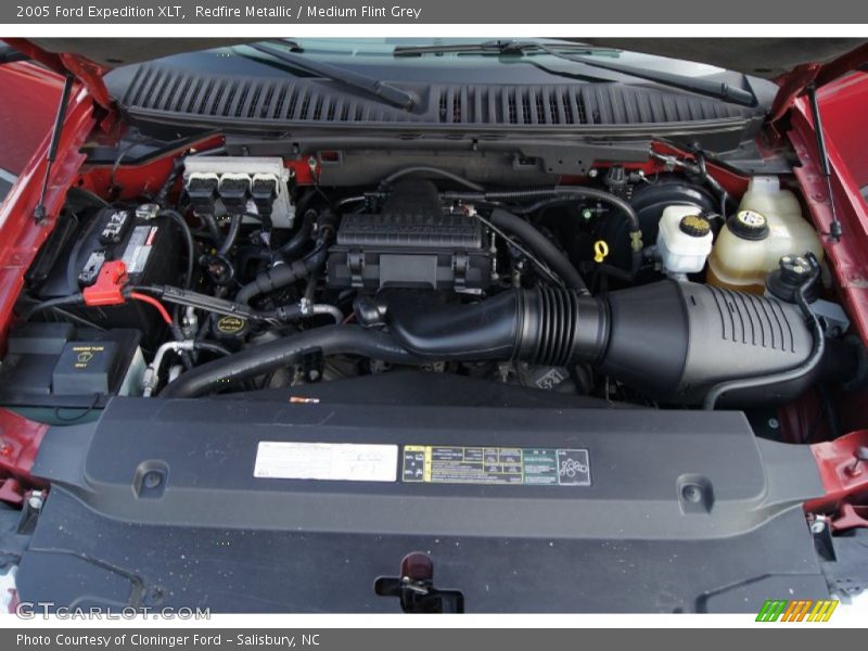 Redfire Metallic / Medium Flint Grey 2005 Ford Expedition XLT