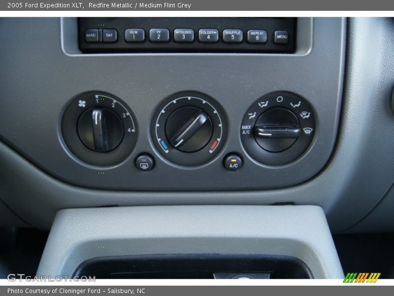 Redfire Metallic / Medium Flint Grey 2005 Ford Expedition XLT