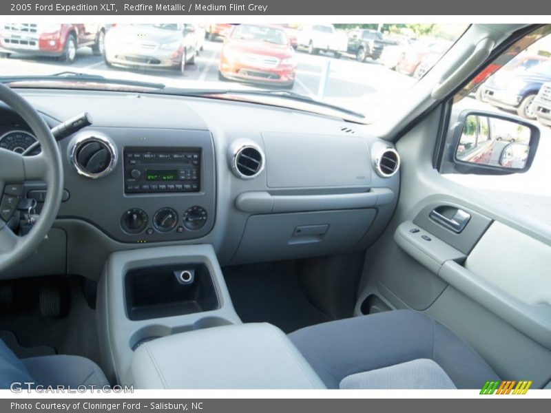 Redfire Metallic / Medium Flint Grey 2005 Ford Expedition XLT