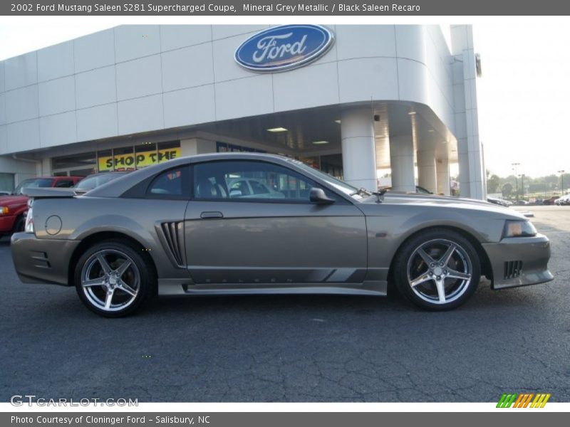  2002 Mustang Saleen S281 Supercharged Coupe Mineral Grey Metallic