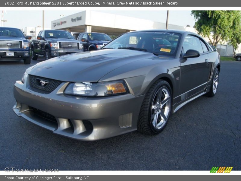 Front 3/4 View of 2002 Mustang Saleen S281 Supercharged Coupe