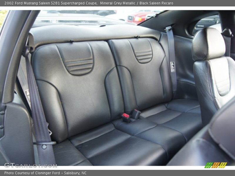  2002 Mustang Saleen S281 Supercharged Coupe Black Saleen Recaro Interior