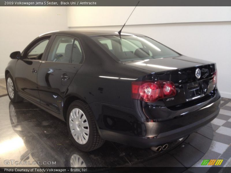 Black Uni / Anthracite 2009 Volkswagen Jetta S Sedan