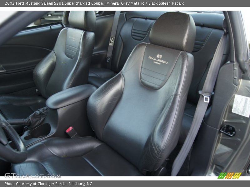 Front Seat of 2002 Mustang Saleen S281 Supercharged Coupe