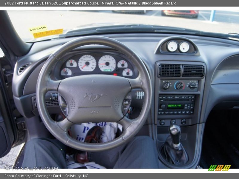 Dashboard of 2002 Mustang Saleen S281 Supercharged Coupe
