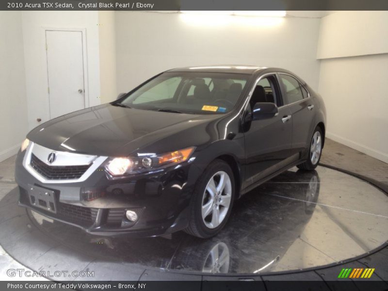 Crystal Black Pearl / Ebony 2010 Acura TSX Sedan