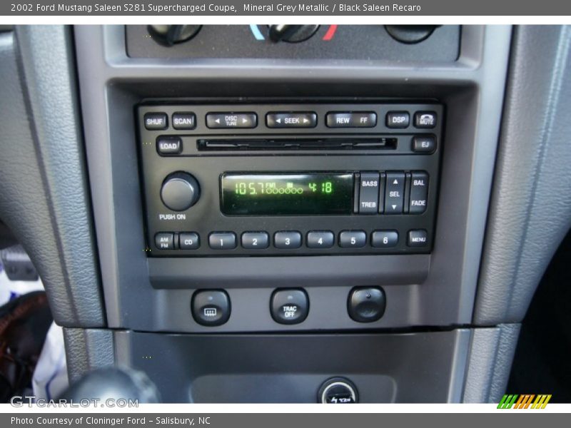 Audio System of 2002 Mustang Saleen S281 Supercharged Coupe