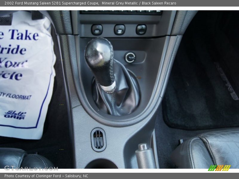  2002 Mustang Saleen S281 Supercharged Coupe 5 Speed Manual Shifter
