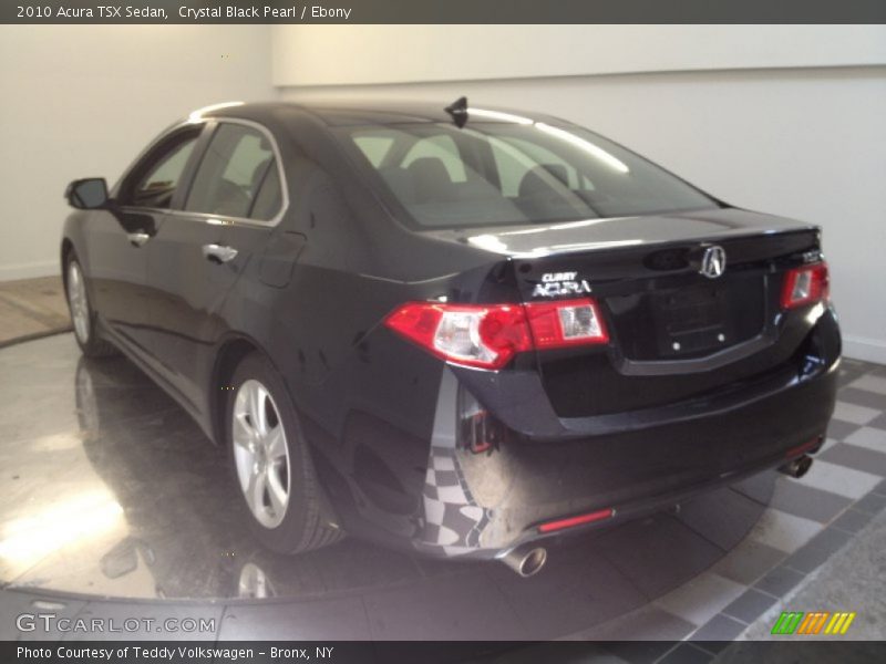 Crystal Black Pearl / Ebony 2010 Acura TSX Sedan