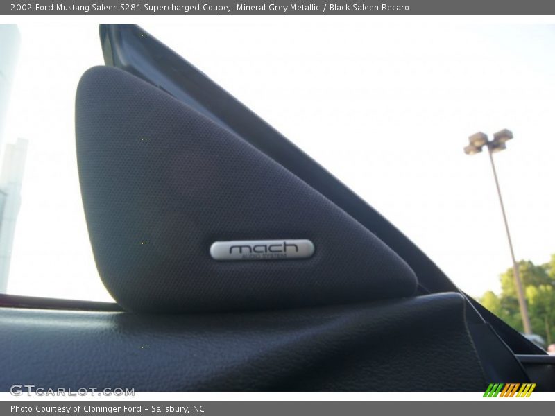 Mineral Grey Metallic / Black Saleen Recaro 2002 Ford Mustang Saleen S281 Supercharged Coupe