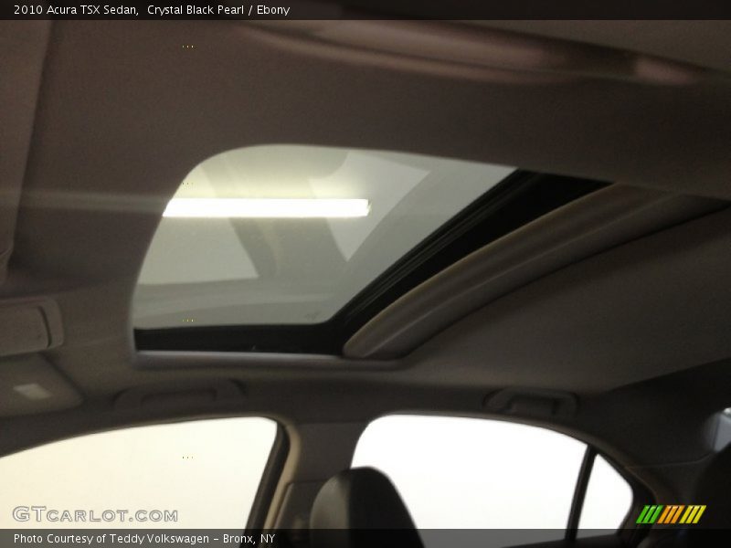Crystal Black Pearl / Ebony 2010 Acura TSX Sedan