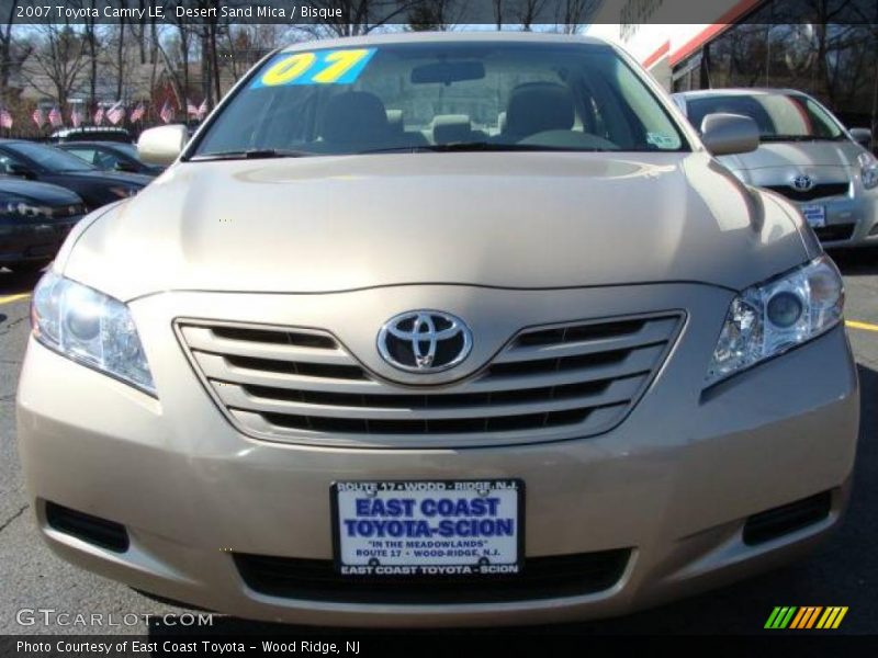 Desert Sand Mica / Bisque 2007 Toyota Camry LE