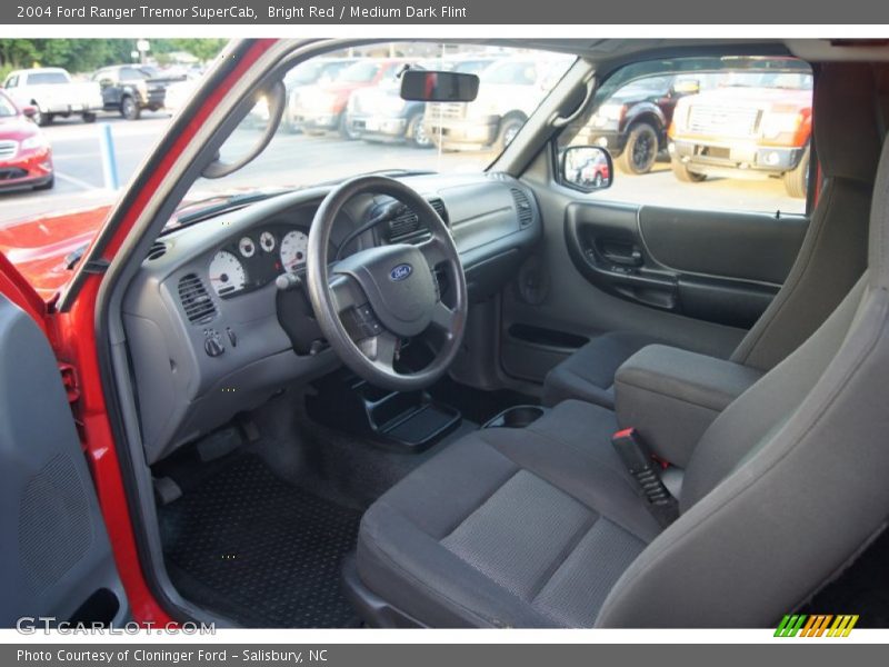  2004 Ranger Tremor SuperCab Medium Dark Flint Interior