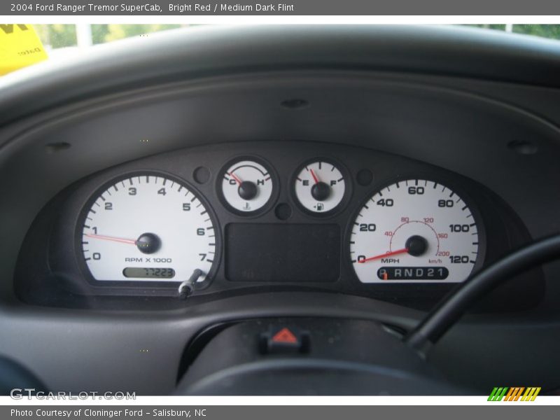  2004 Ranger Tremor SuperCab Tremor SuperCab Gauges