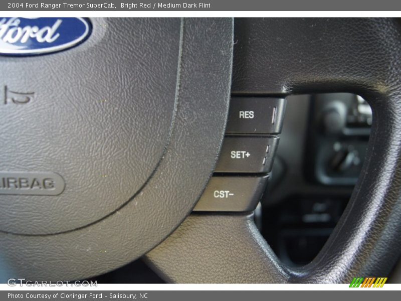 Controls of 2004 Ranger Tremor SuperCab