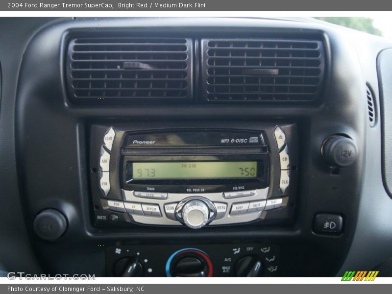 Bright Red / Medium Dark Flint 2004 Ford Ranger Tremor SuperCab
