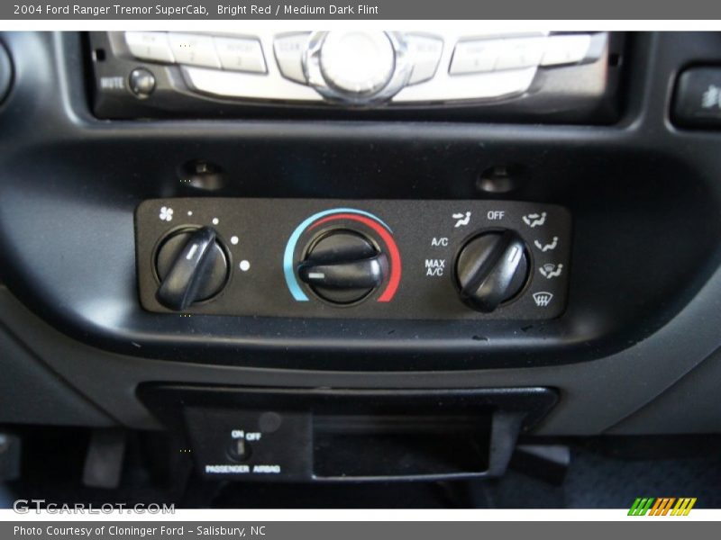 Bright Red / Medium Dark Flint 2004 Ford Ranger Tremor SuperCab