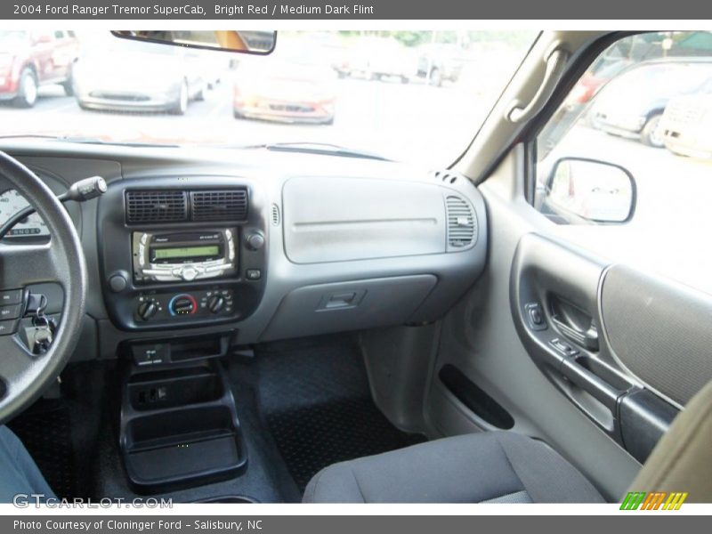 Bright Red / Medium Dark Flint 2004 Ford Ranger Tremor SuperCab