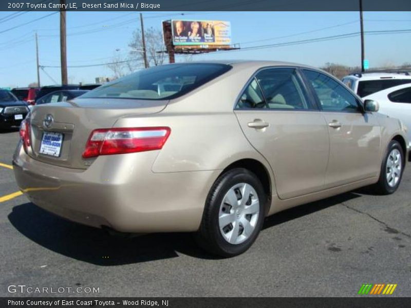 Desert Sand Mica / Bisque 2007 Toyota Camry LE