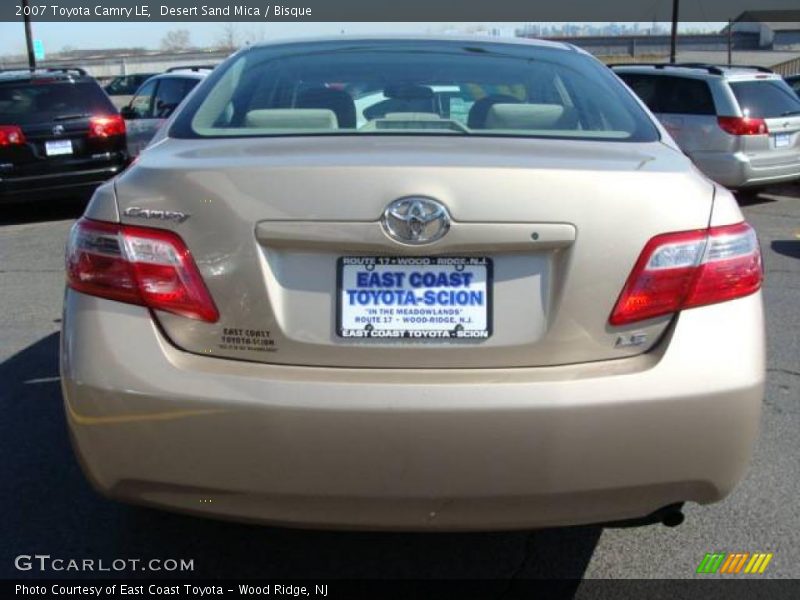 Desert Sand Mica / Bisque 2007 Toyota Camry LE