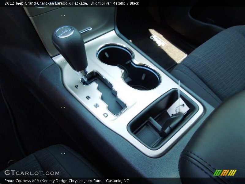 Bright Silver Metallic / Black 2012 Jeep Grand Cherokee Laredo X Package