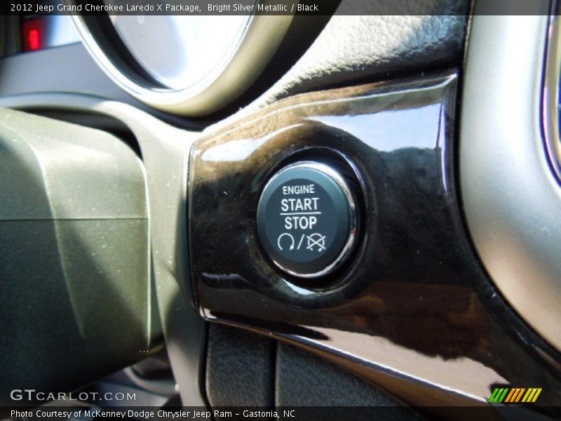 Bright Silver Metallic / Black 2012 Jeep Grand Cherokee Laredo X Package