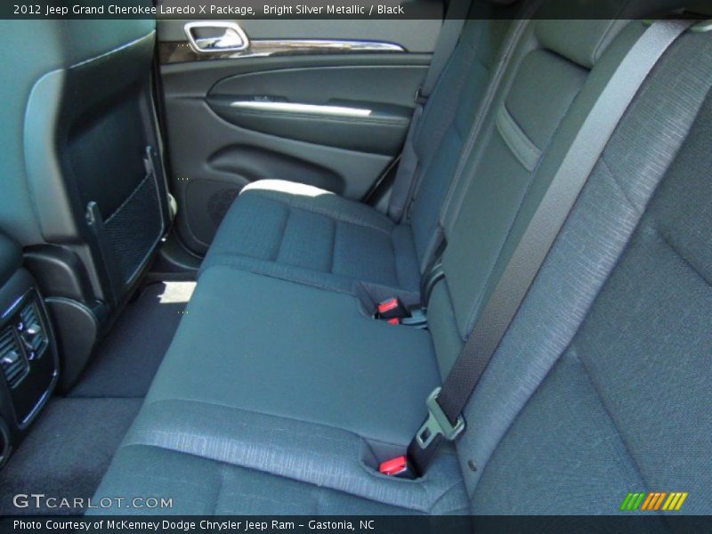 Bright Silver Metallic / Black 2012 Jeep Grand Cherokee Laredo X Package