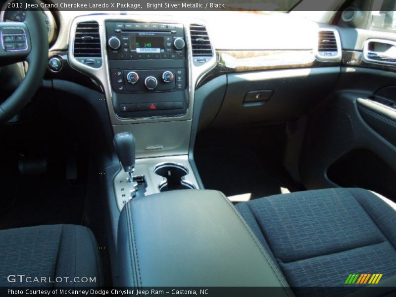 Bright Silver Metallic / Black 2012 Jeep Grand Cherokee Laredo X Package