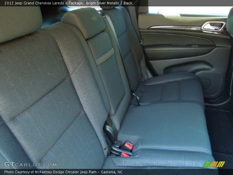 Bright Silver Metallic / Black 2012 Jeep Grand Cherokee Laredo X Package