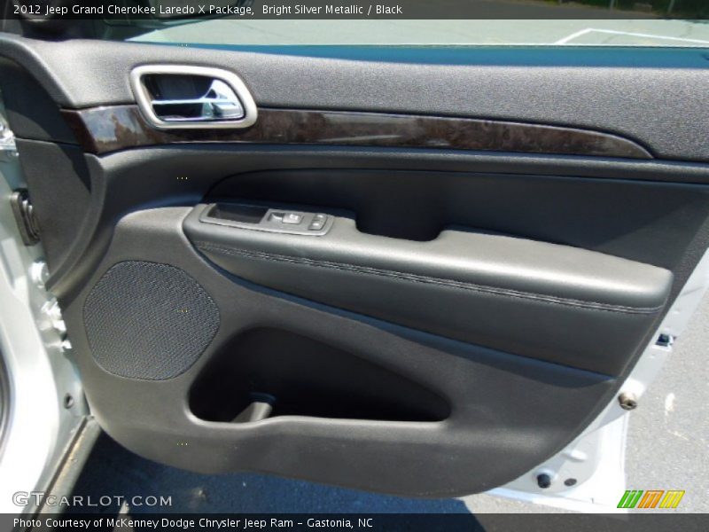 Bright Silver Metallic / Black 2012 Jeep Grand Cherokee Laredo X Package