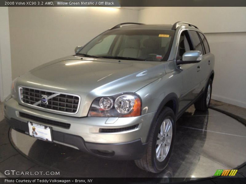 Willow Green Metallic / Off Black 2008 Volvo XC90 3.2 AWD