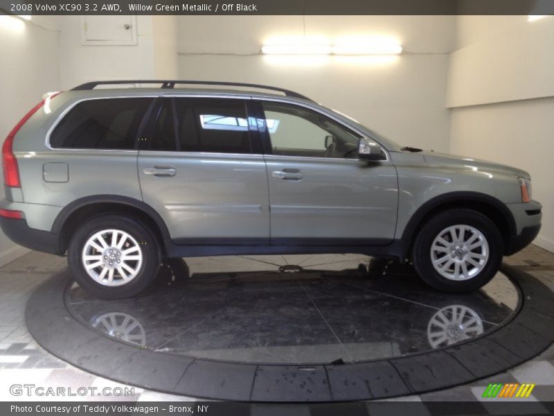 Willow Green Metallic / Off Black 2008 Volvo XC90 3.2 AWD