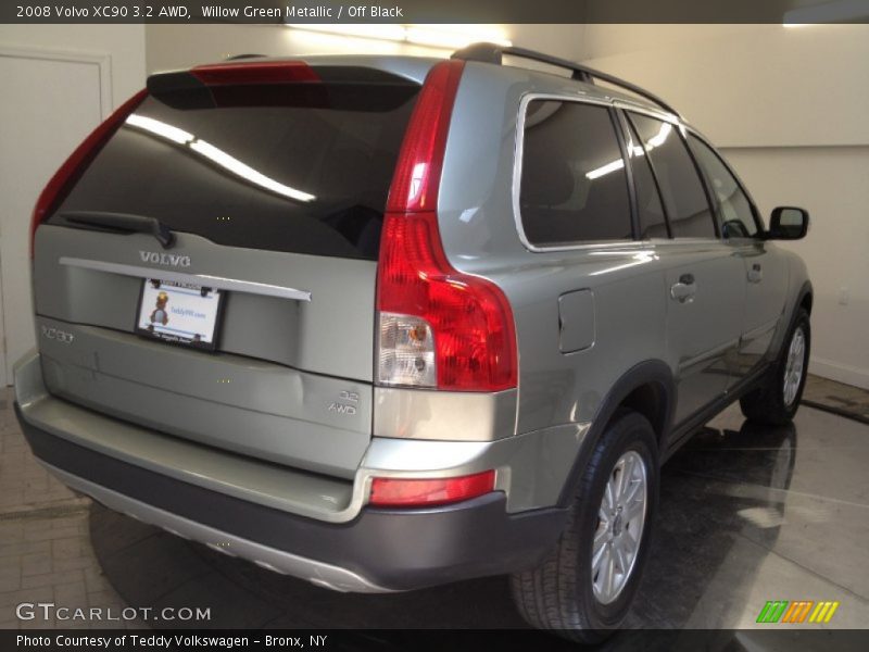 Willow Green Metallic / Off Black 2008 Volvo XC90 3.2 AWD