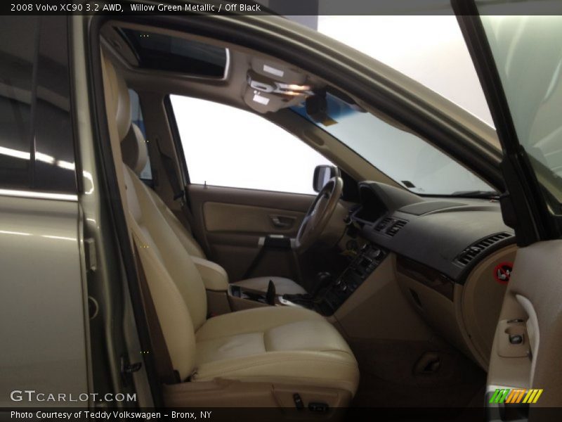 Willow Green Metallic / Off Black 2008 Volvo XC90 3.2 AWD